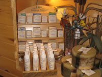 Superior Herbals display at Great Gifts, Lutsen